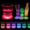 20pcs Multicolor LED Bar Light Up Coasters for Drink Cups, Wine Liquor Bottles, Atmosphere Lights, Stickers for Kitchen Accessories