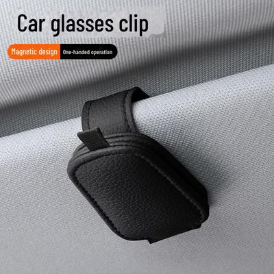 Multi-Function Car Sun Visor Sunglasses and Card Holder Clip