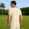 Men’s Short Sleeve Polo Shirt with Collar Pocket Classic Fit Casual Button Down Top
