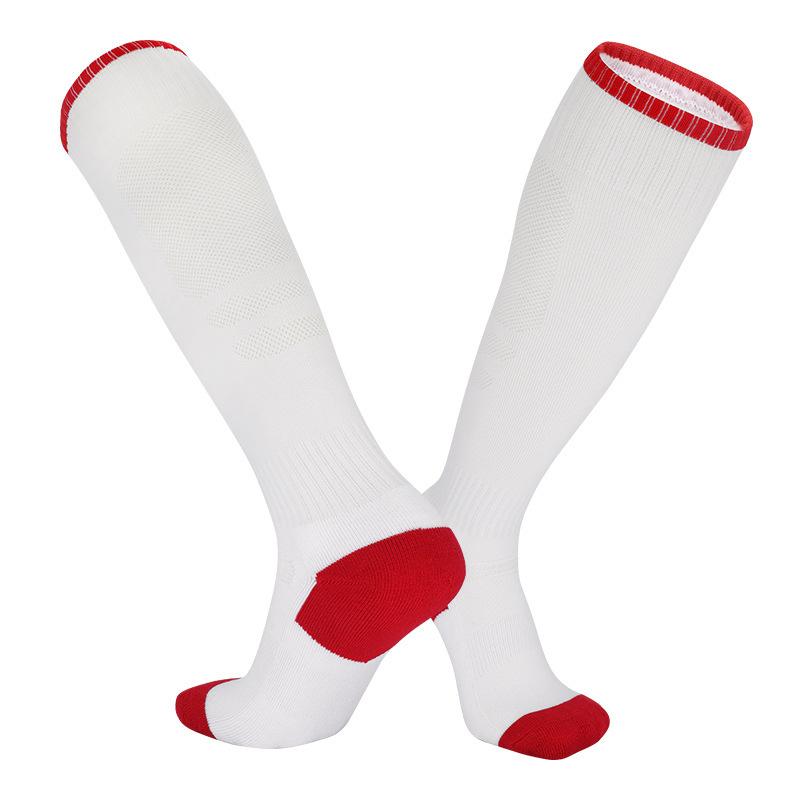 Mens High Tube Professional Football Socks Mens Towel Bottom Athletic Socks Childrens Knee Breathable Long Tube Socks