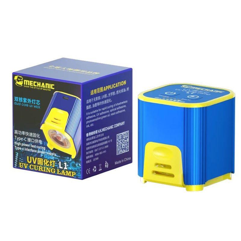 Machine Repair L1 L1pro UV Curing Lamp Intelligent Dual 7W High Power Quick Curing Lamp Motherboard UV Glue Curing Repair