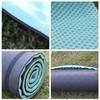 Campingmatte Camping Wasserdicht Schlafs Matratze Wasserdicht Rollt sich auf Schaumstoffe Camp Matratze Schaumstoffe Camping Matte für Wandern
