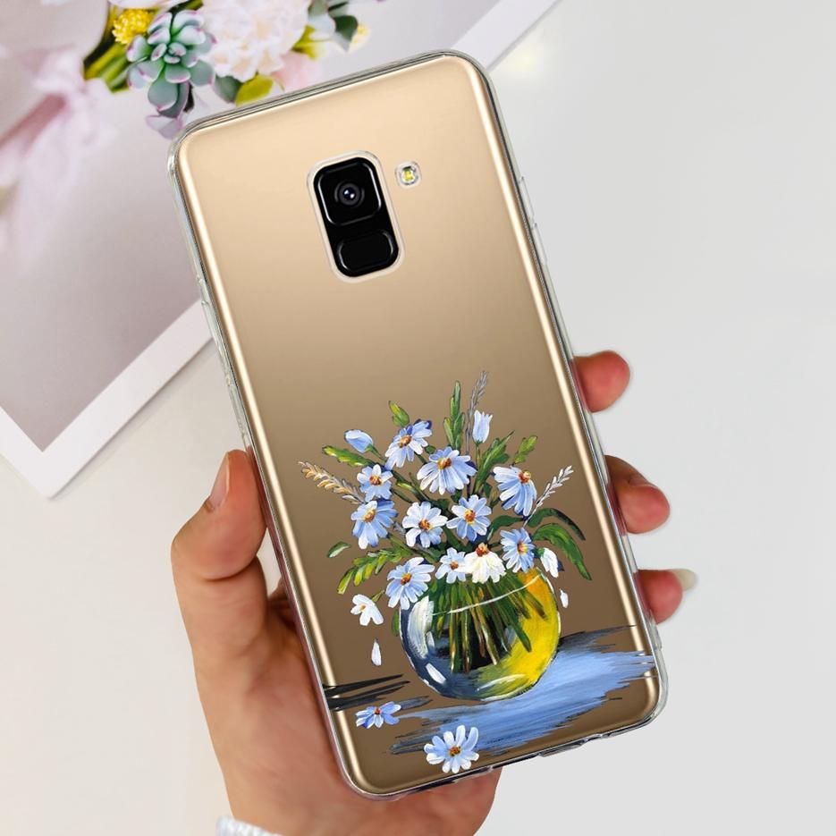 For Samsung Galaxy A8 2018 Case SM-A530F New Fashion Painted Cover Soft Silicone Phone Case For Samsung A8 Plus A8+ A730F Bumper