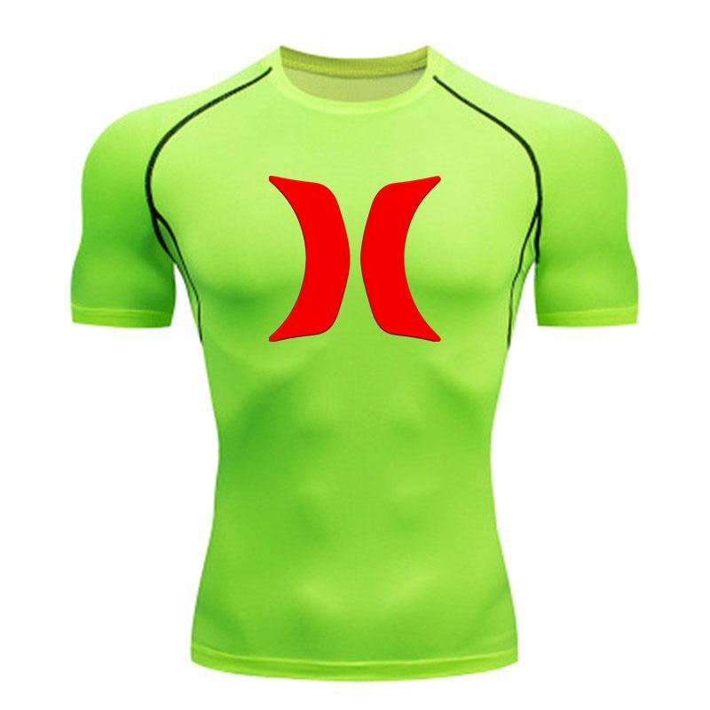 Men's Quick Dry Compression Fitness T-Shirt Breathable Stret