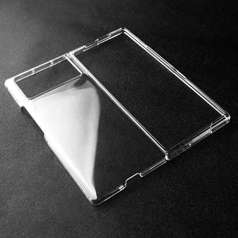 Applicable To Millet Mixed Fold3 Folding Screen Mobile Phone Case Smooth Electroplating Oil Injection PC All-inclusive Fold2 Protective Case
