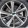 DJHQL1 4PCS 60MM Four-leaf Clover Emblem Car Wheel Center Hub Cap Rims Cover Hubcaps Sticker For BMW HONDA FORD TESLA SUBARU