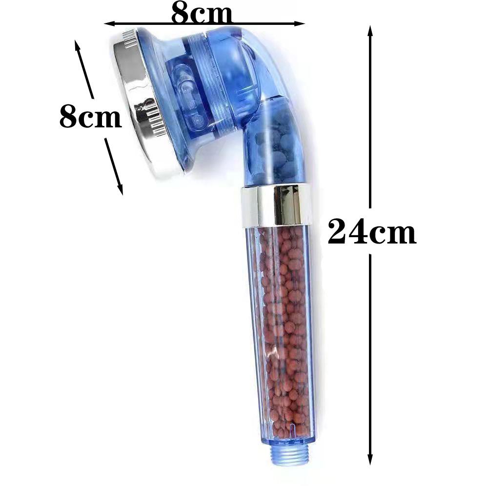Handheld Shower Head with Negative Ion Pressure for Home Bathing