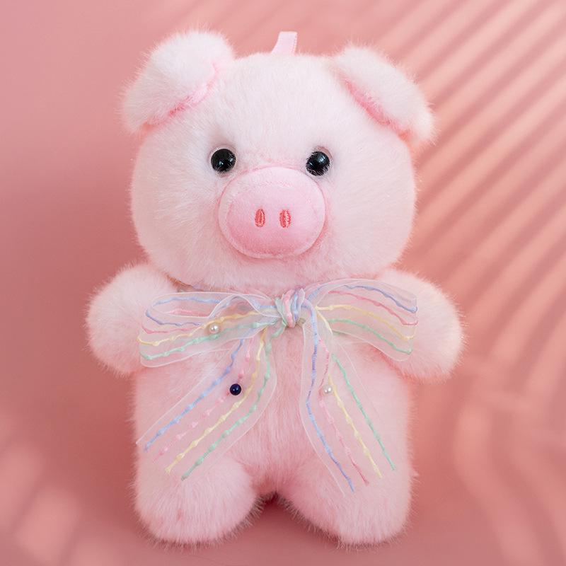 Adorable Pig Plush Toy - Cartoon Style Throwing Doll for Girls