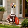 Football Costume Set for 23 Inch Outdoor Statue - Holiday Dress Up Clothes for Yard Decoration
