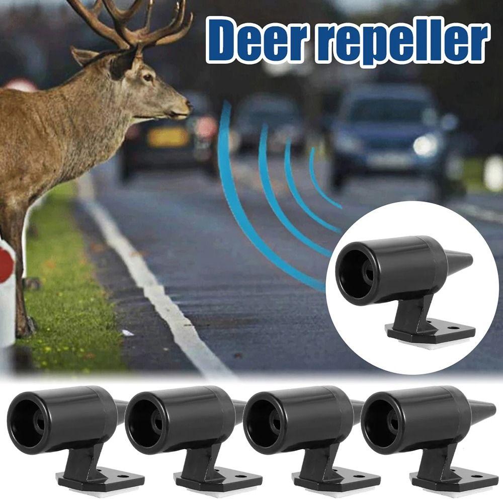 2/4Pcs Portable Animal Warn Whistles Mini Anti-collision Siren for Vehicle Field Drive