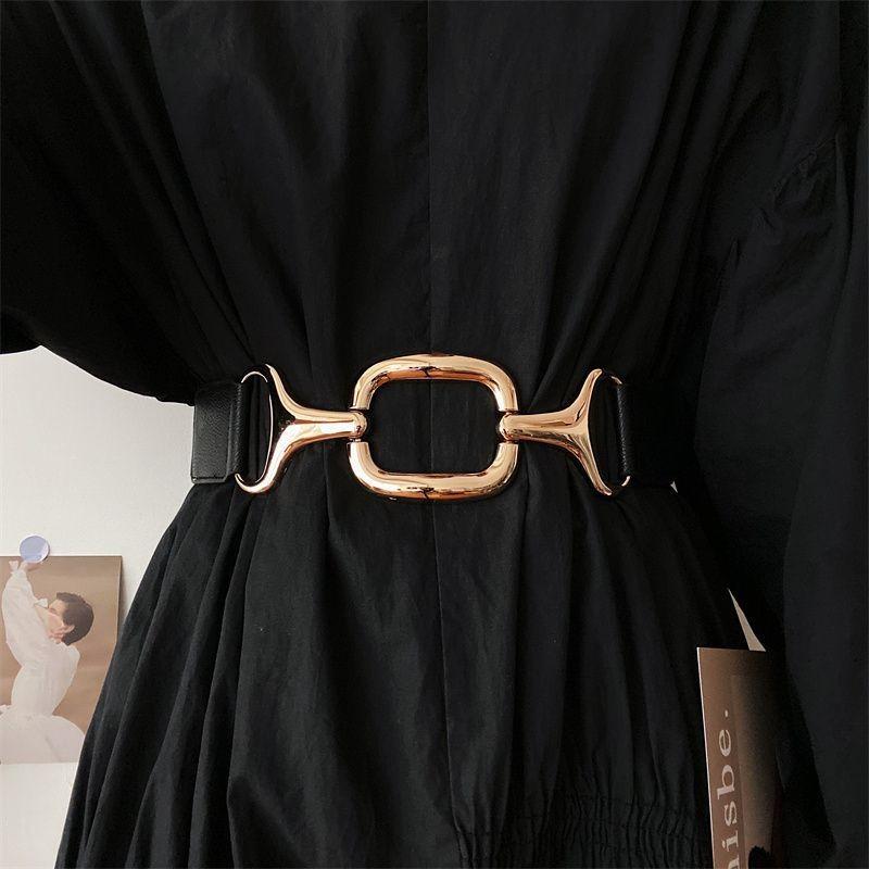 Adjustable Chic Black Waist Belt For Women Enhancing Summer Looks Fashion