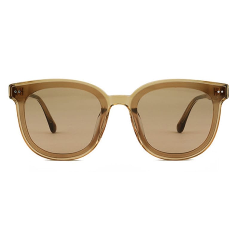 

FACETION Oversized Flat Bar Sunglasses Kendall (C2) Brown