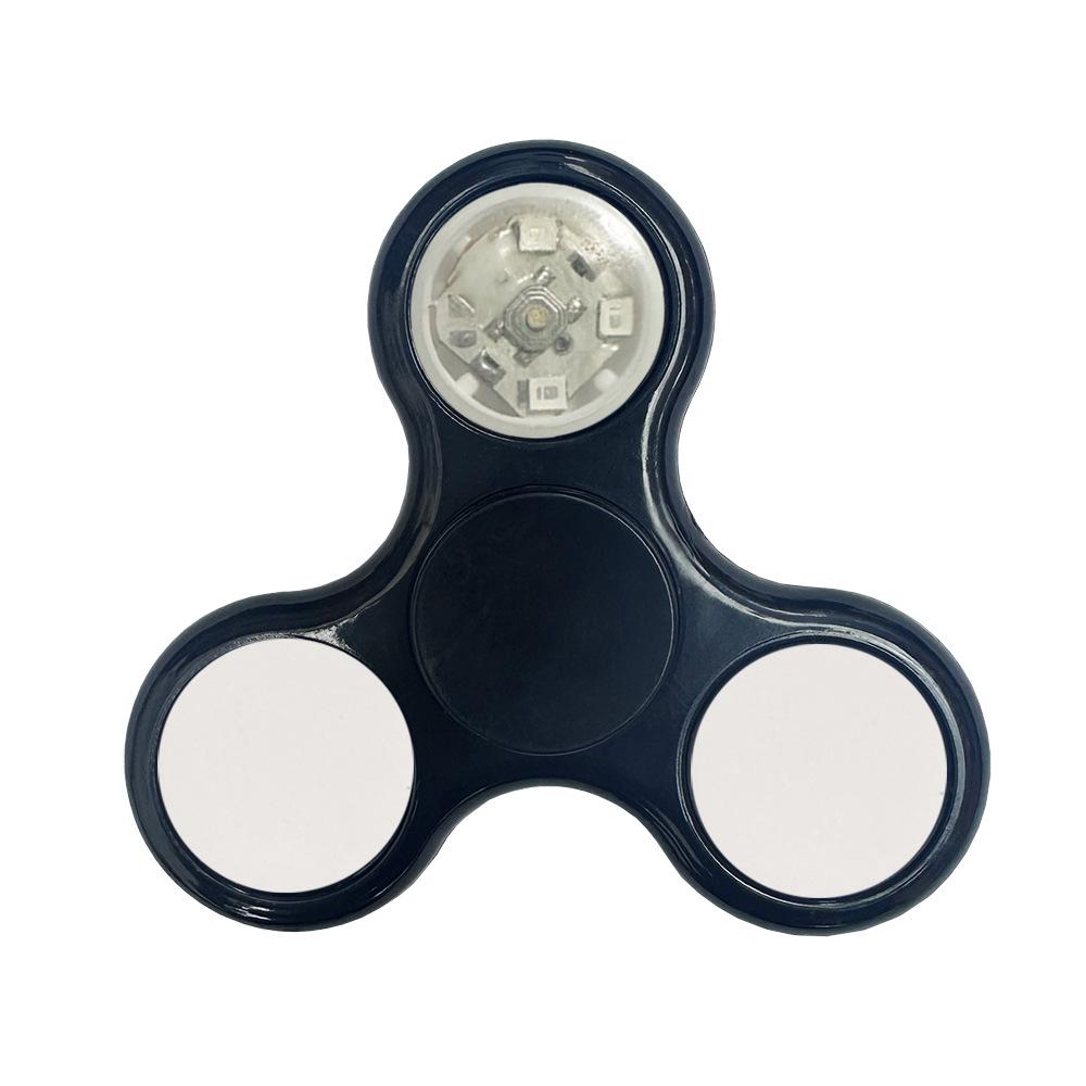 Luminous Spiral Fingertip Gyroscope with Rainbow Lights - Dazzling Spin Toy
