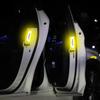 12Pcs Reflective Car Door Sticker Safety Opening Warning Reflector Mark Tape Decal Car Styling Decor Car Exterior Accessories