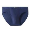 Men's Year of the Rat Red Cotton Underwear - Mid-Waist Plus Size with Breathable Sporty Waistband