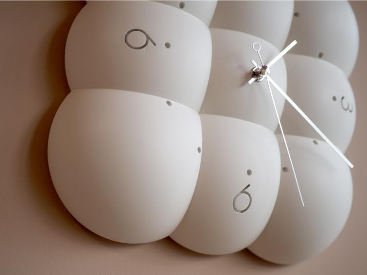 Interform Wall Clock CL-4426 Mufi Step Movement