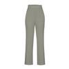 Damen Farbstreifen V-Ausschnitt Langarm Top und Hose Zweiteiler Set