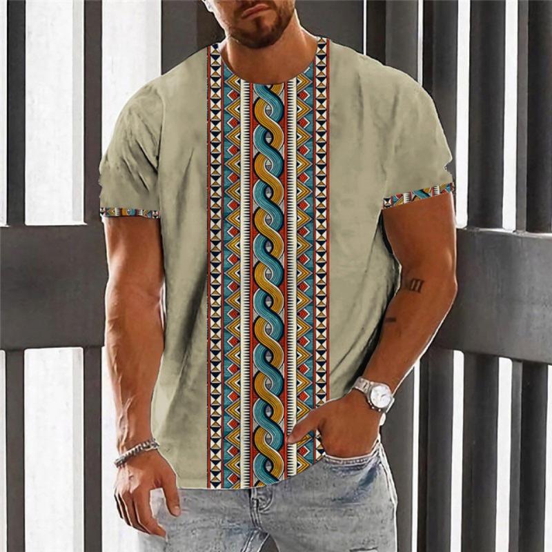 Vintage Men's O-neck Short Sleeve T-Shirts Clothing Oversized Loose Crew-Neck T Shirts Top Outdoor Quick Dry Fitness Sportswear