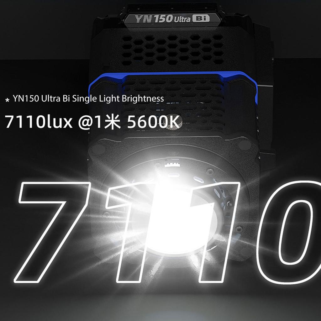 YN150 Ultra Bi Mini Size LED Video Light 2700K 6500K Color Tempreture Outdoor COB LED Light 2.4G APP Remote Control