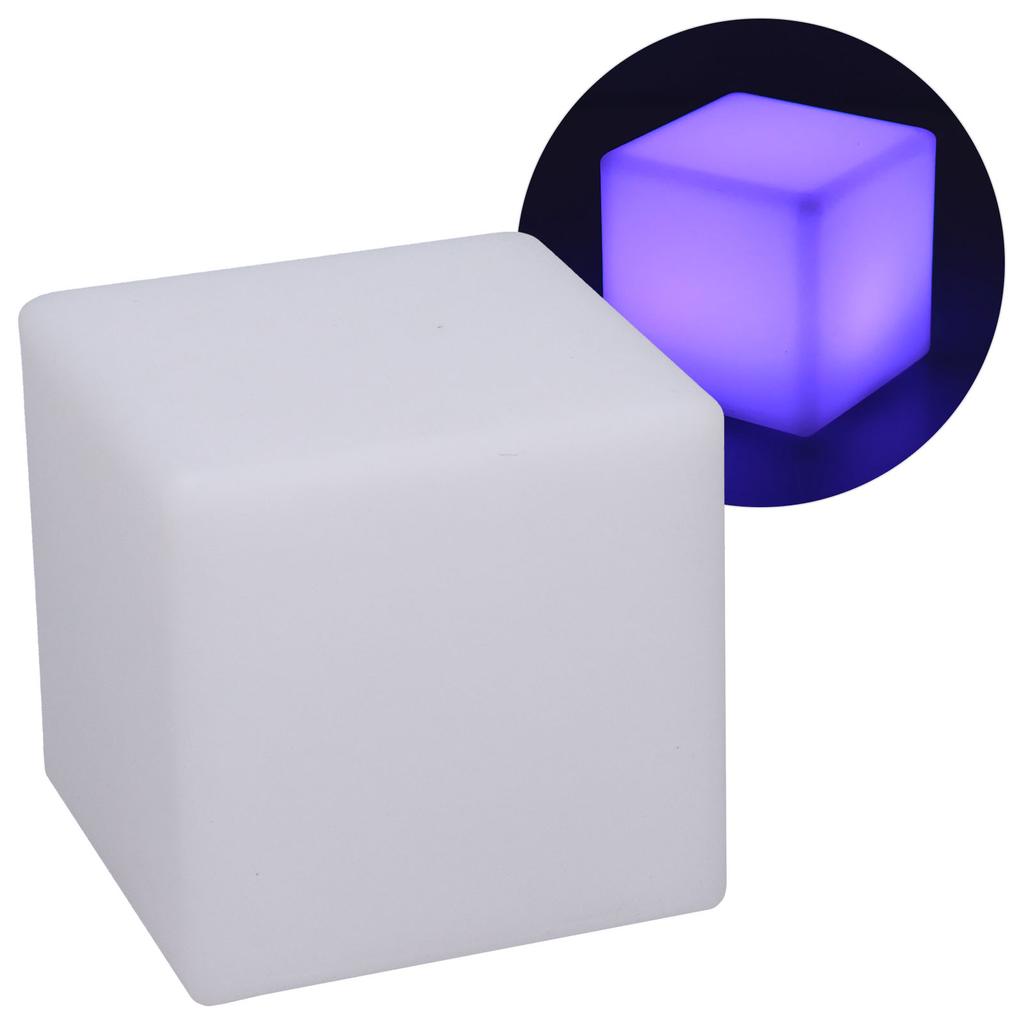 LED Cube Lamp Remote Control RGBW Adjustable 16?Color 4?Mode Durable Night Light for Indoor Home