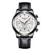 Top Brand Fashion Men's Watch Fake Three Eyes Quartz Steel Band Waterproof Student Men's Watch