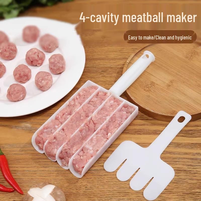 Stainless Steel Multi-Use Meatball and Fish Ball Maker Spoon
