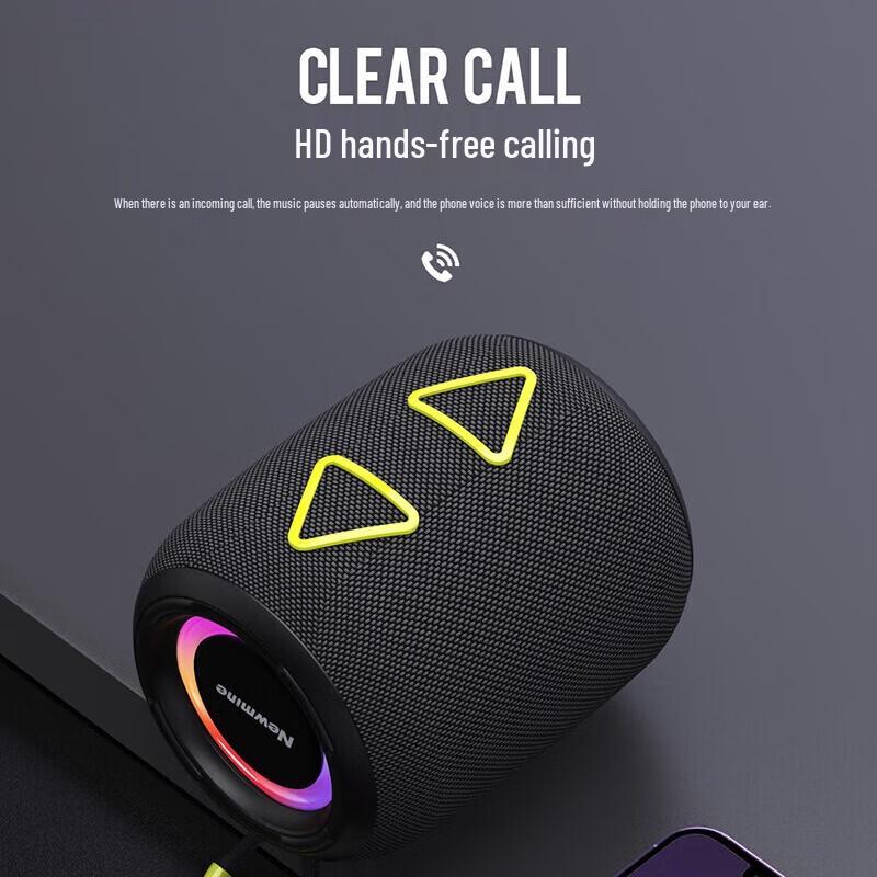 Newmine BT87 Portable Bluetooth Speaker CN plug (adapter included)