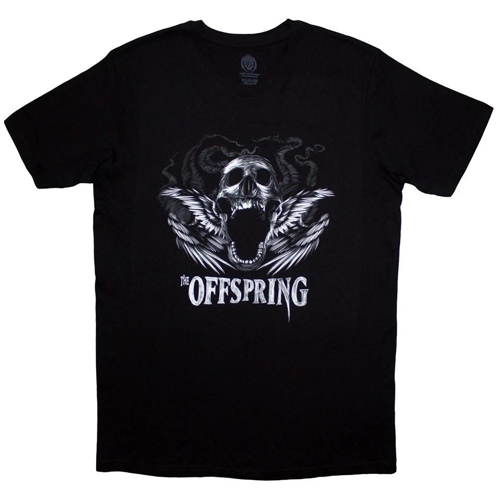 The Offspring Feathered Winged Skull T Shirt M