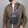 New Men's Crossbody Bag, Casual Large-capacity Single-shoulder Backpack, Fashionable Chest Sports Bag