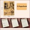 72 Pages Manga Tracing Book, Anime Character Sketching Drawing Pad, Learn To Draw Cartoon & Art Practice Book