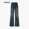 MO&Co. Women's High-Waist Regular Fit Denim Jeans