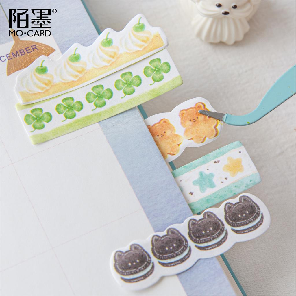 Special-shaped Index Sticky Notes, Dingding Cake Shop Series, Student Classification Key Mark Message Stickers Cute Stationery