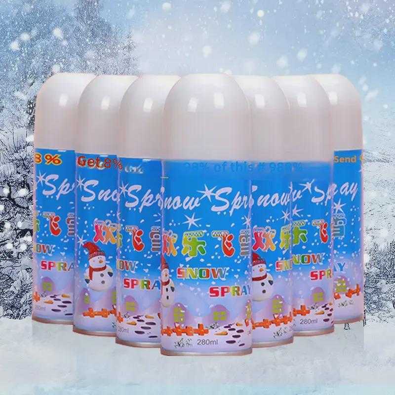 Artificial Snowflake Foam Spray - Holiday & Wedding Decoration