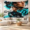 George Russell Wall Tapestry, Soft Fabric Wall Hanging, Decorative Backdrop For Bedroom Home Wall Art