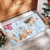 Soft Crystal Velvet Floor Rug,Sabrina Carpenter Anti Slip Decorative Carpet, Plush Area Mat For Indoor Home Decoration