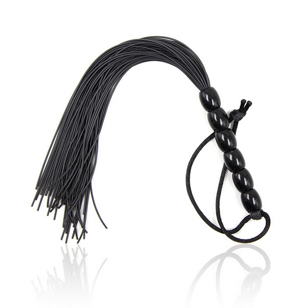 1PC PU Leather Sexy Whip For Lovers Couples Spanking Paddle Slap Clap Flap On Butt With Flirt Tickle Feather SM Sexy Game