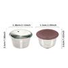 Reusable Coffee Machine Accessories Quick Release Coffee Filters Pod Home Kitchen Refillable Converter Accessories