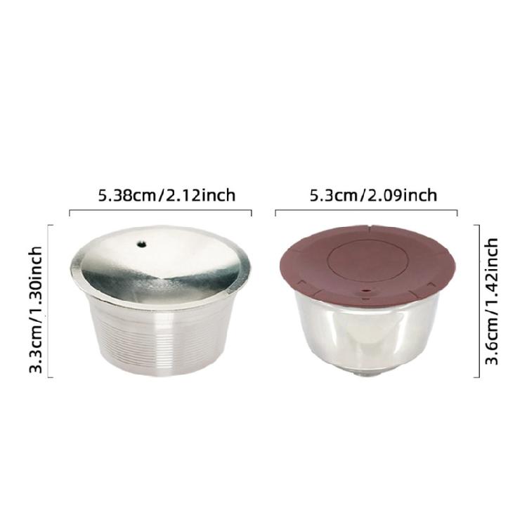 Reusable Coffee Machine Accessories Quick Release Coffee Filters Pod Home Kitchen Refillable Converter Accessories