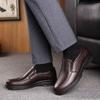 Men's Genuine Leather Waterproof Chef Shoes - Wear-Resistant, Oil-Proof, Non-Slip Casual Cowhide Shoes