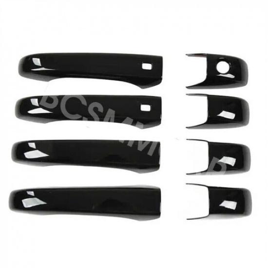 Car Door Handle Cover With Smart Keyholes Fit For Dodge Durango 2011-