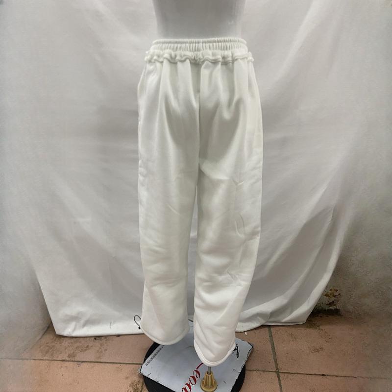 Pantaloni della tuta casual larghi tinta unita alla moda retrò Y2k