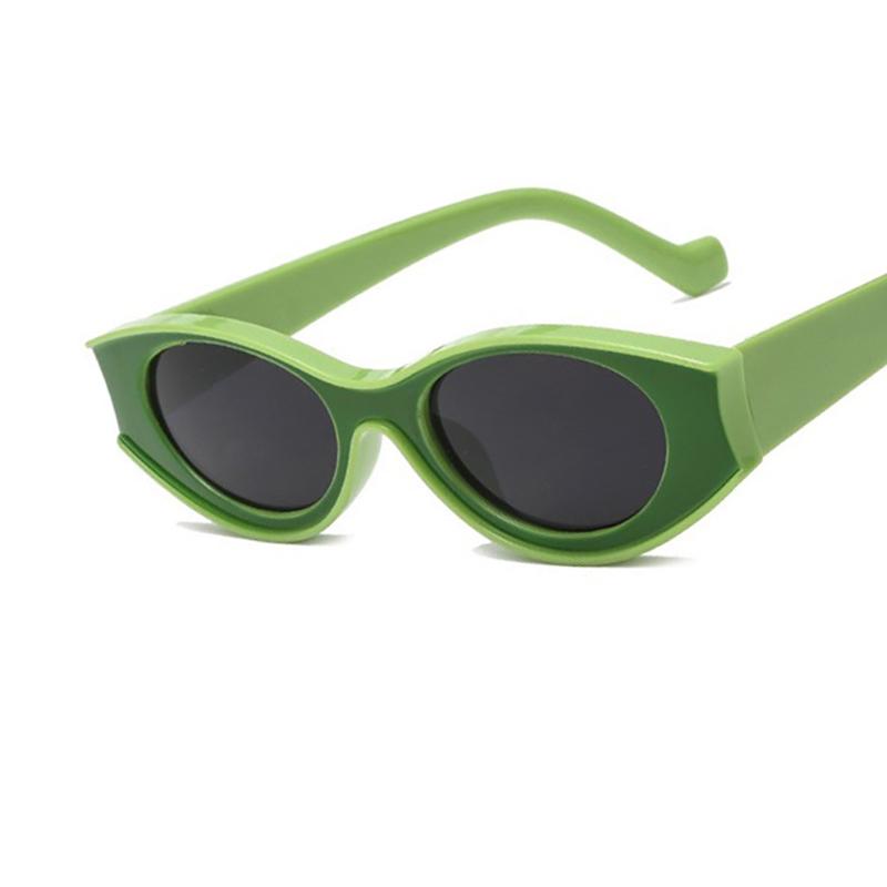 New Vintage Cat Eye Sunglasses Small Frame Retro Sunglasses Color contrast Protection Eyewear Fashion Trendy Streetwear Eyewear