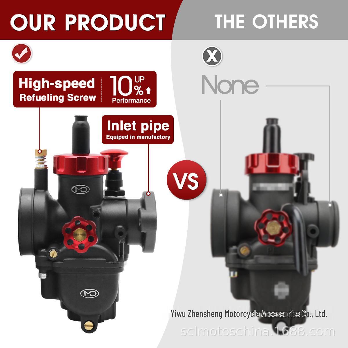 

Off-Road Racing Motorcycle Carburetor with PE17-28MM Flange & Air Filter 24mm Flange B with Air Filter Set