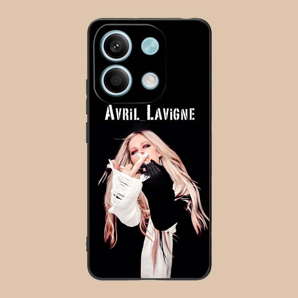 Avril Lavigne Matte TPU Mobile Phone Case for POCO F8 F7 F6 F5 F4 F3 F2 Pro GT C75 C71 C65 C61 C40 Pro Ultra Colorful Cover