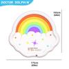 Kinder Outdoor Spritzpad PVC Wasserspielmatte Heimunterhaltung Sommer Rutschfeste Sprinkler Matte Mehrfarbig