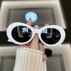 Retro Round Sunglasses Female Male Designer Retro Sun Eyewear Female Male Stylish Mirror Travel Punk Oculos De Sol