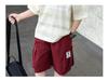 Children's Handsome Summer 2026 Casual Letter Stripe Short Sleeve Two-Piece Set