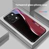 Kreative Kurve Für OnePlus Nord 3 5 6T 7 Pro 8 12 10T Reno8 Lite 5G 10R Nord N30 Hartschalen-Schutzhülle aus gehärtetem Glas Schwarz