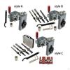 DIY Woodworking Hole Guide Dowel Drill Bit Opener Punch Location Tool Suitable for