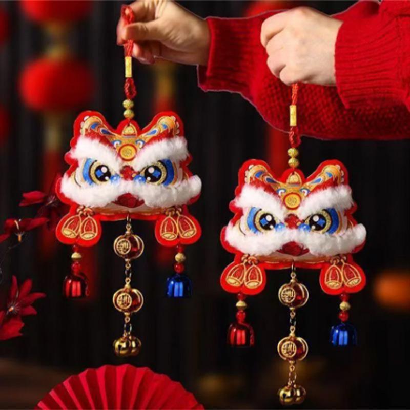 2026 Chiense New Year Decoration Horse Door Pendant Tet Decoration Hanging Ornament Spring Festival Supplies
